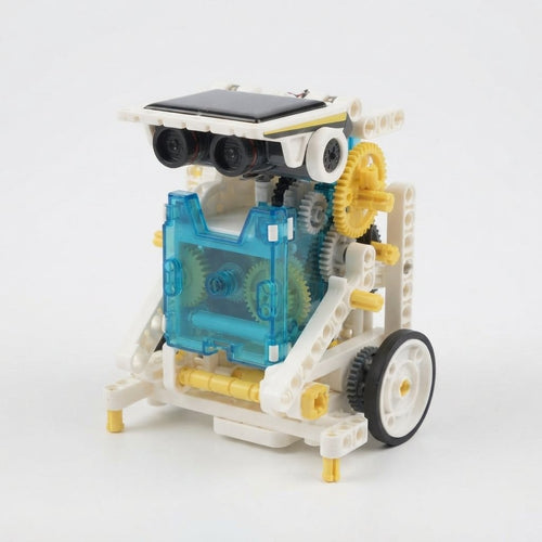 13-in-1 Solar Robot Building Kit for Kids – 190 Pieces