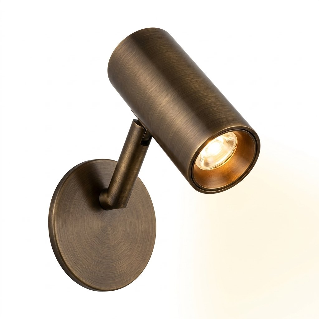 Adjustable LED Wall Reading Lamp with Cylindrical Head