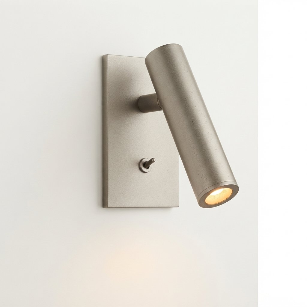 Adjustable LED Wall Sconce with Knob Switch, Warm White