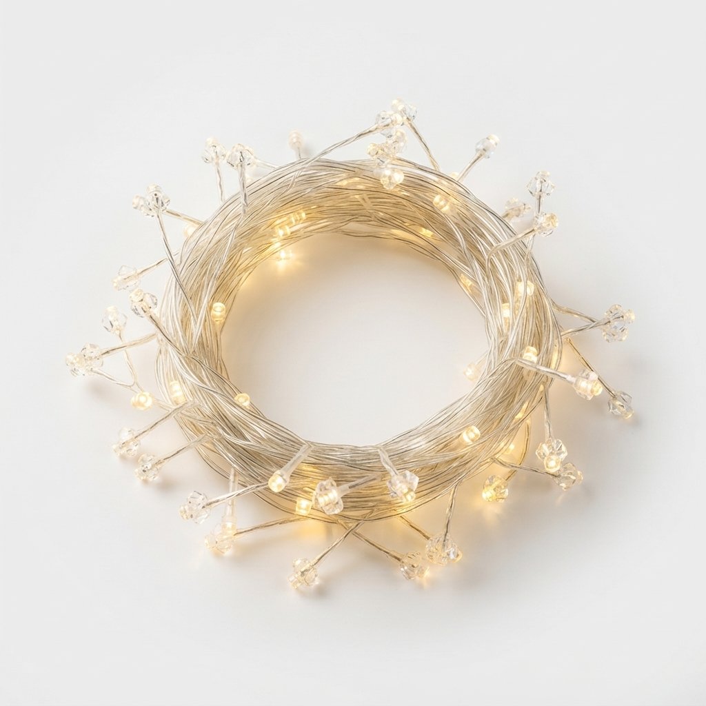 Branched Firecracker Fairy Lights with LED Copper Wire