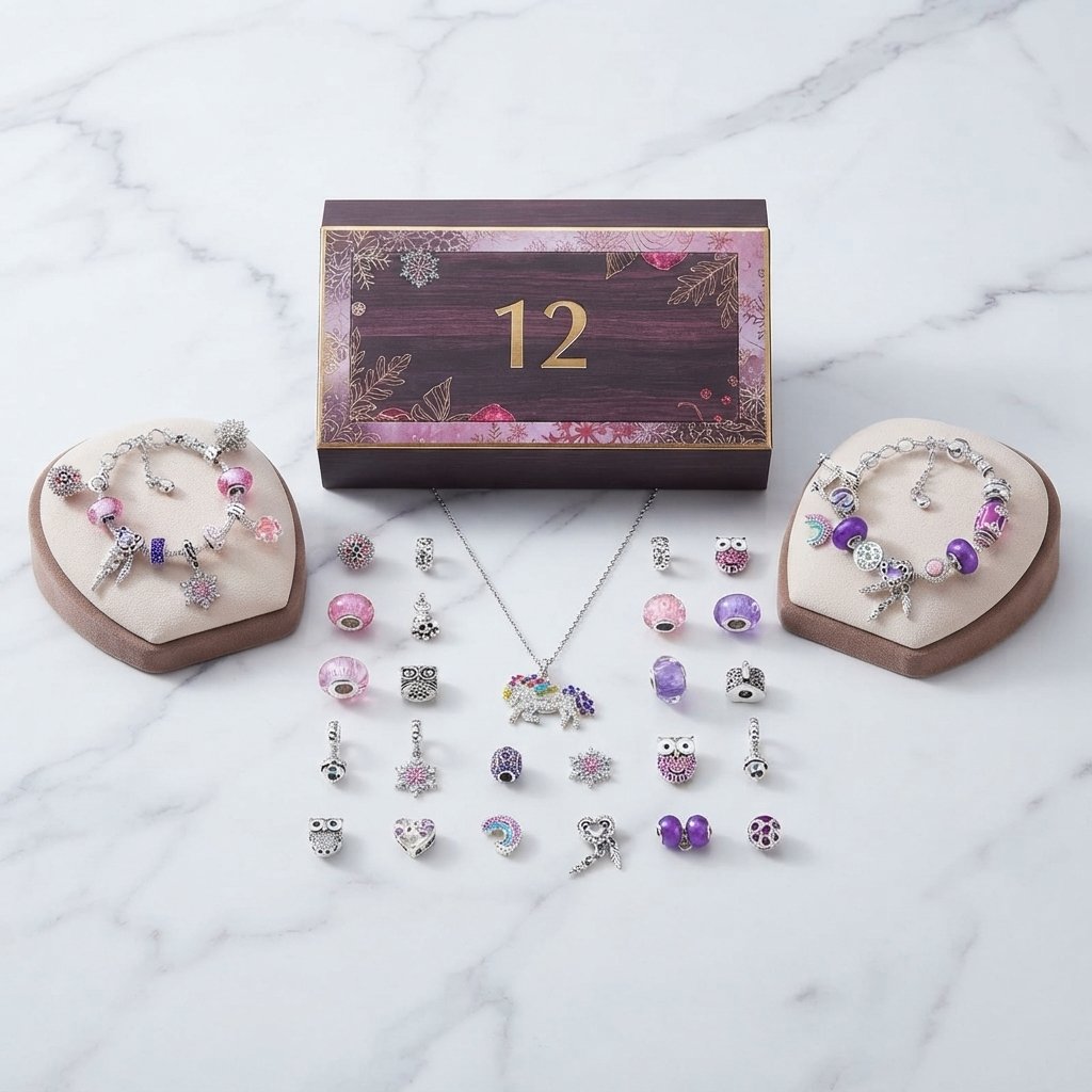 Charm Bracelet Advent Calendar – 24 Jewellery Surprises