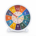 Children's Educational Colour Clock with Silent Alarm
