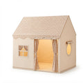 Children's Indoor Playhouse Tent with Gingham Roof