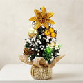 Decorated Mini Christmas Trees, Set of 3 – 30 cm