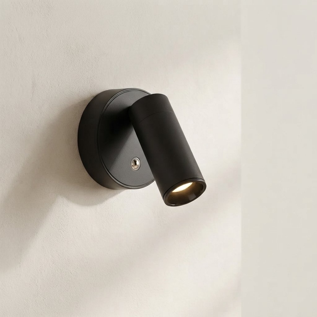 Dimmable LED Wall Spotlight, USB Rechargeable, Touch Control