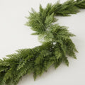 Faux Cedar Garland, 6 ft – Lifelike Artificial Greenery