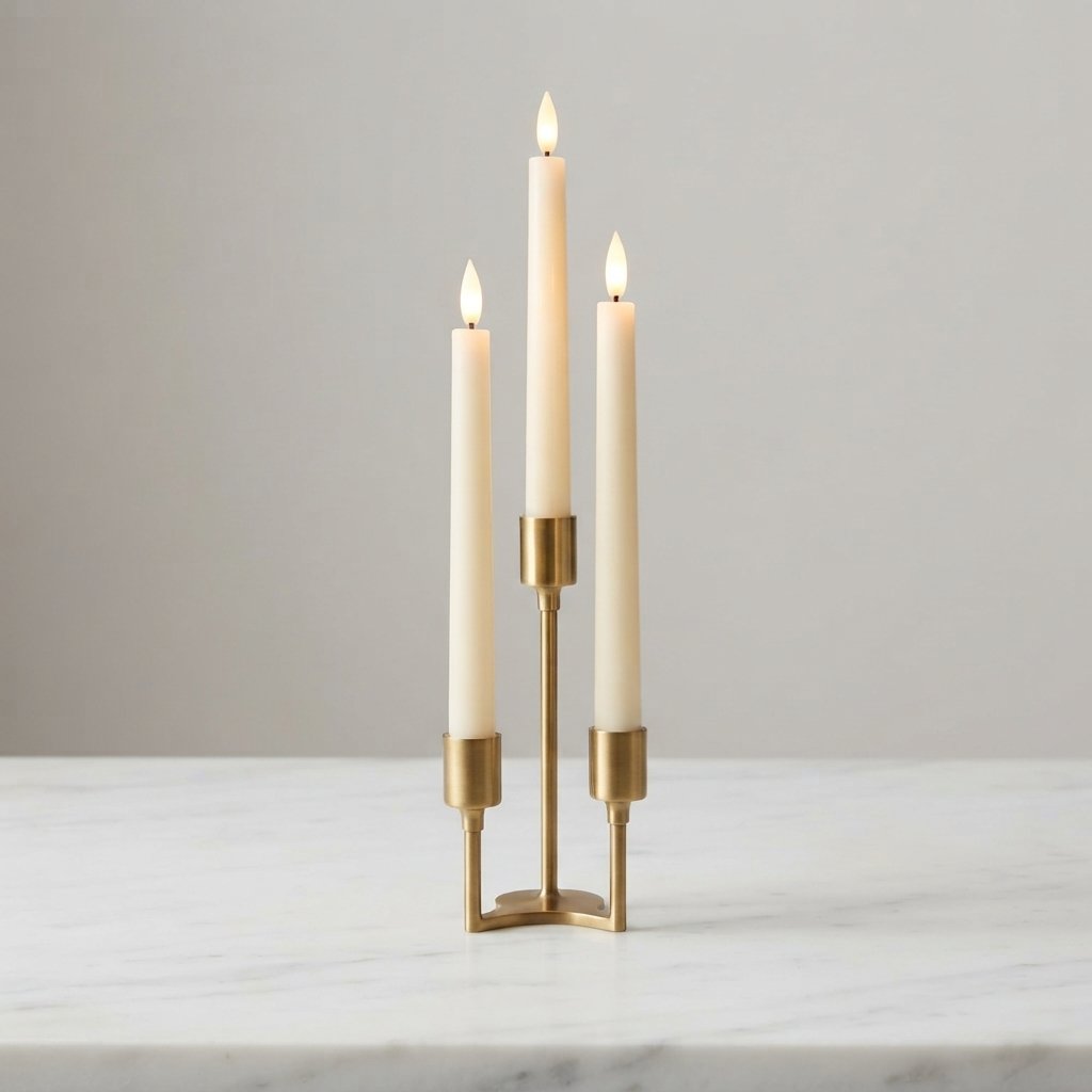Flameless LED Taper Candles with Remote Control