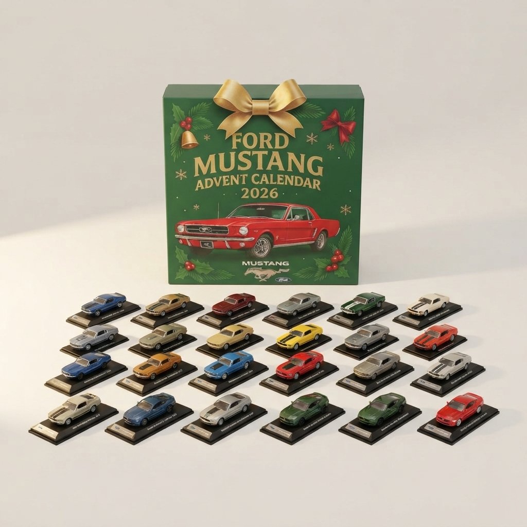 Pony Car Advent Calendar 2026 – 24 Miniature Models