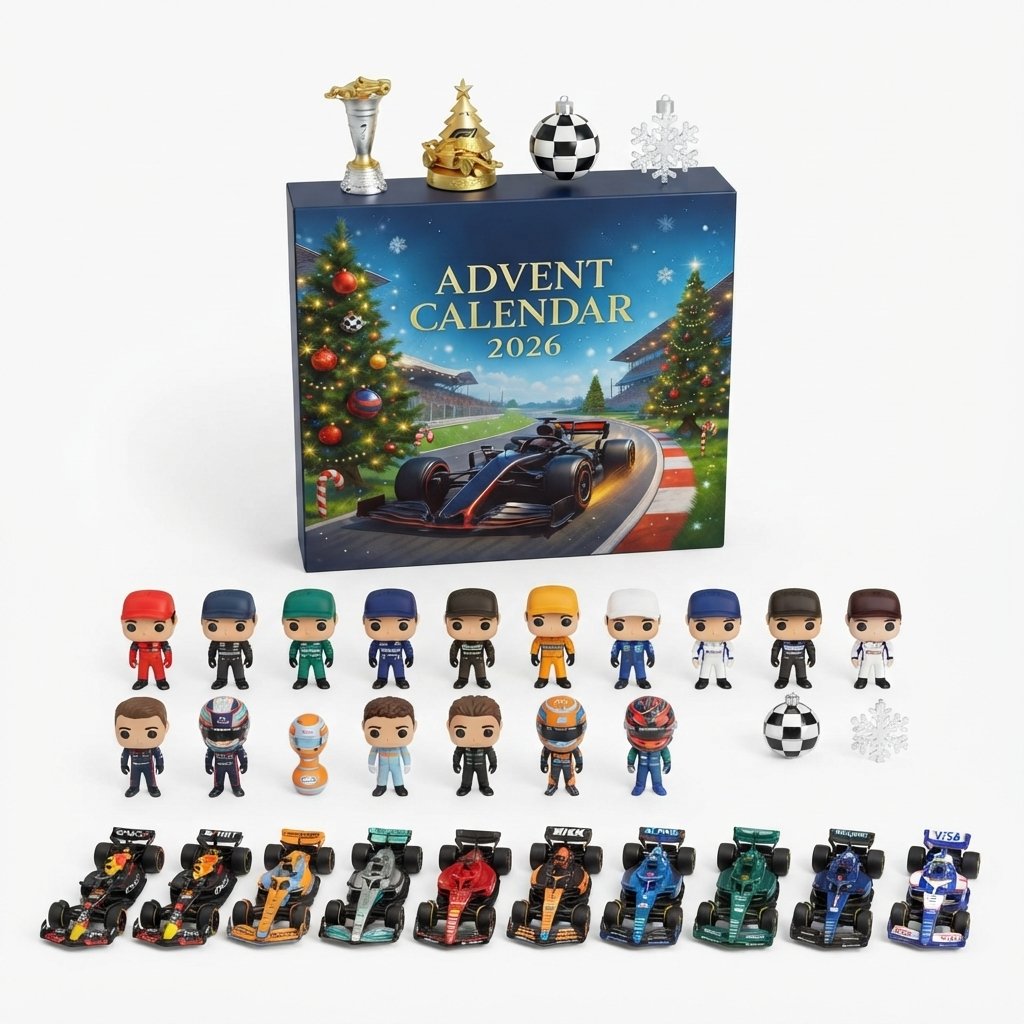 Formula 1 Advent Calendar 2026 with 24 Surprises