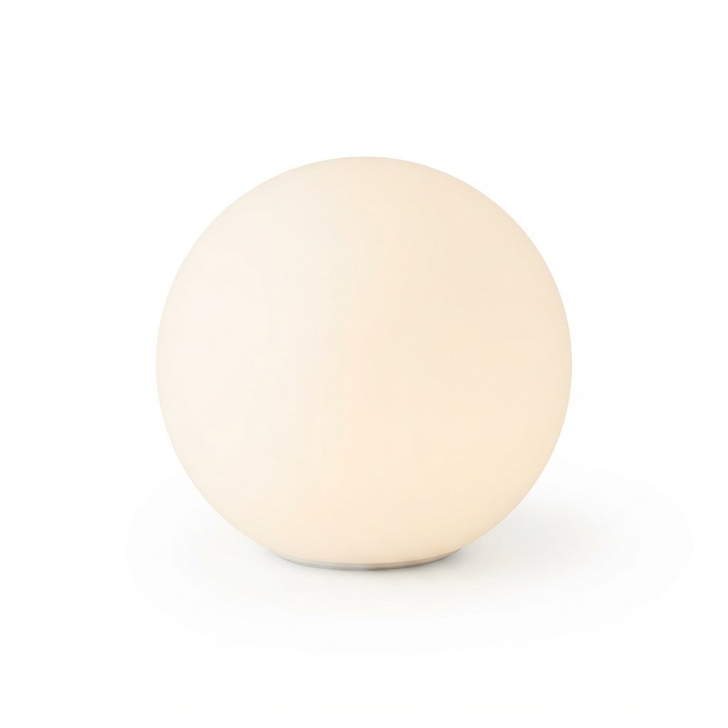 Globe Floor Lamp, Waterproof Indoor & Outdoor LED Ball Light