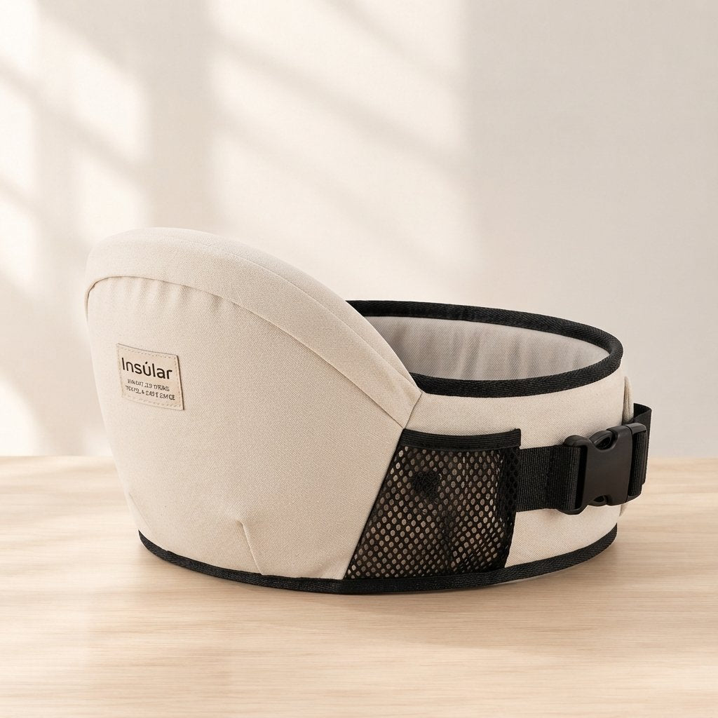 Hip Seat Baby Carrier with Quick-Release Clip