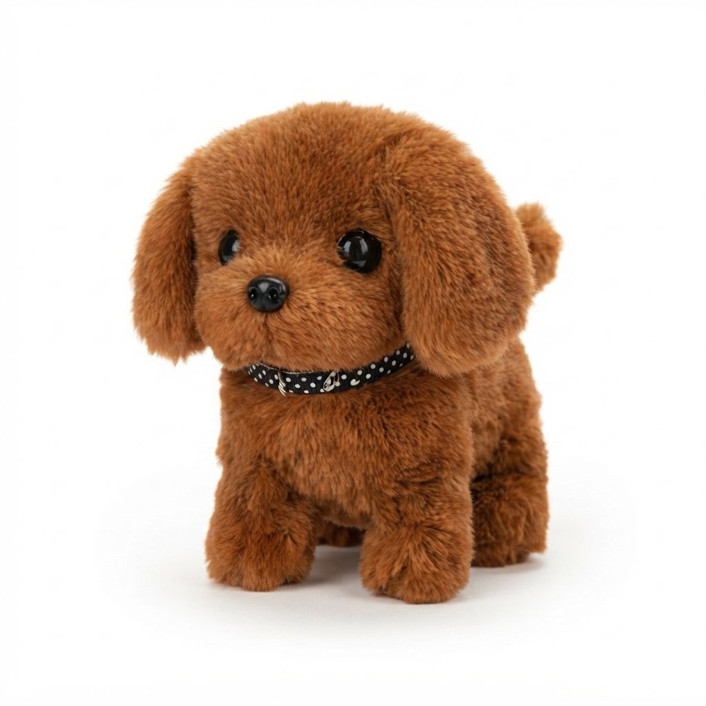 Interactive Plush Puppy Toy – Walks, Barks & Wags