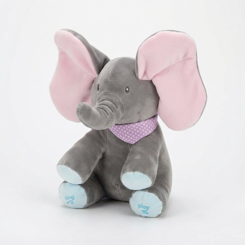 Interactive Singing Elephant Plush Toy for Babies
