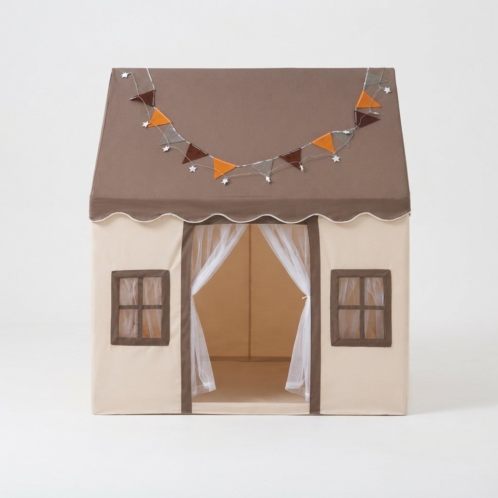 Kids Play Tent with Padded Mat – Indoor Playhouse