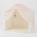 Kids Play Tent with Padded Mat, Lights and Star Print