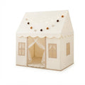 Kids Playhouse Tent with Lights and Padded Mat