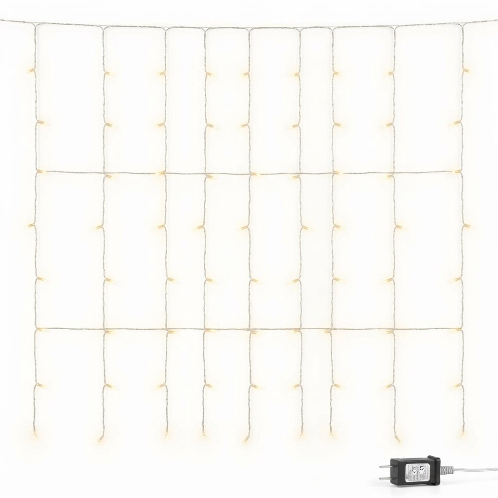 LED Curtain Fairy Lights 120–300 LEDs, 3 Colours Available