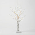 LED Decorative Twig Tree with Warm White Lights, 65 cm
