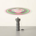 LED Flying Disc Launcher Toy with Hover Glow Effect