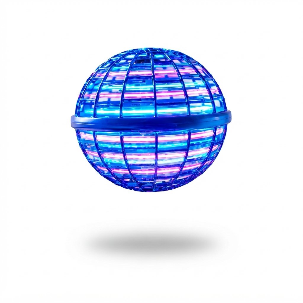 LED Hovering Flying Ball Toy with Colour-Changing Lights