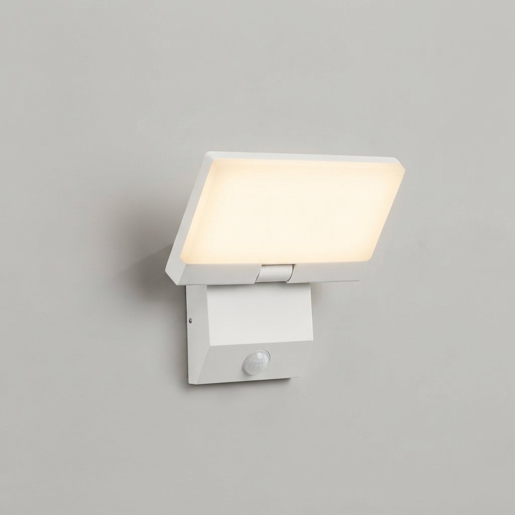LED Outdoor Wall Light with Motion Sensor, 18W IP65