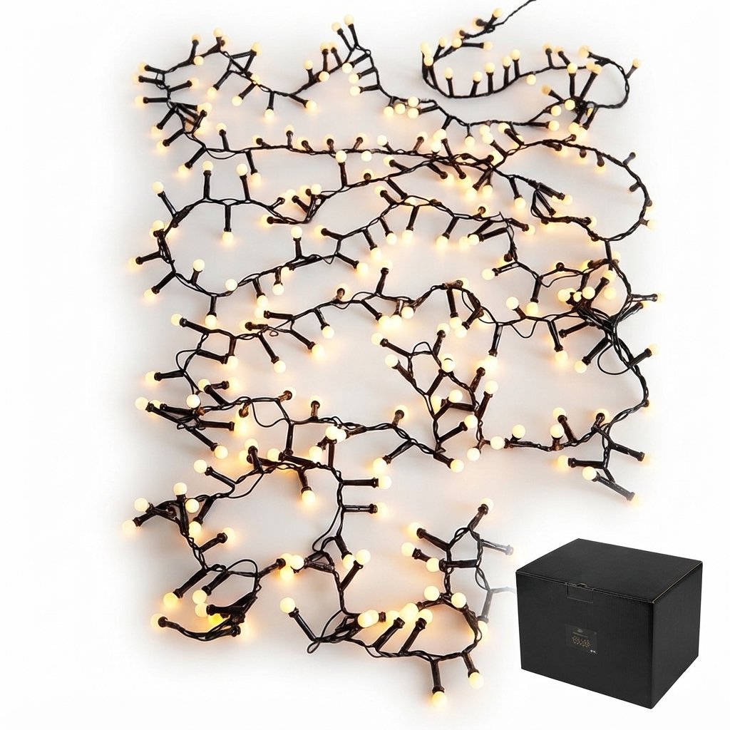 LED String Lights 300 LEDs, 8 Modes & Timer