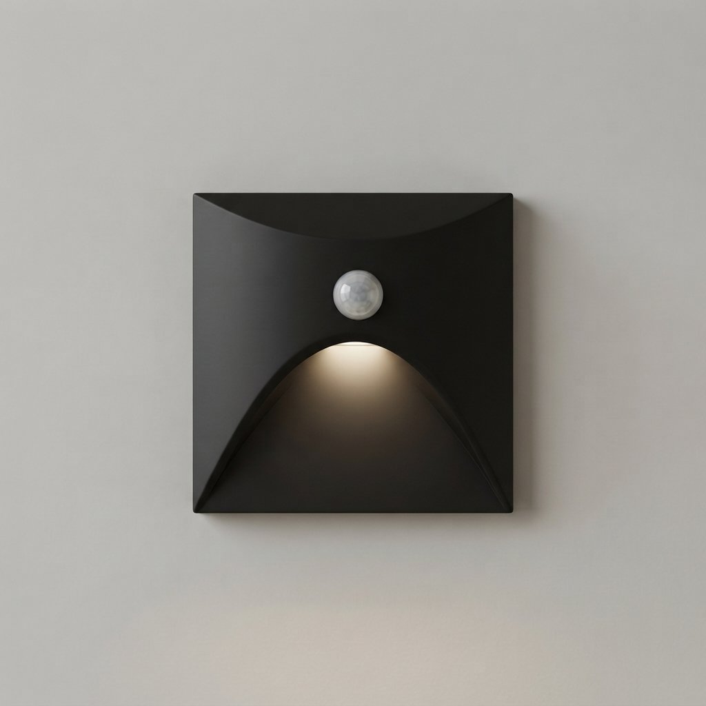 LED Wall Light with Motion Sensor, IP65, 3 W – Indoor & Outdoor
