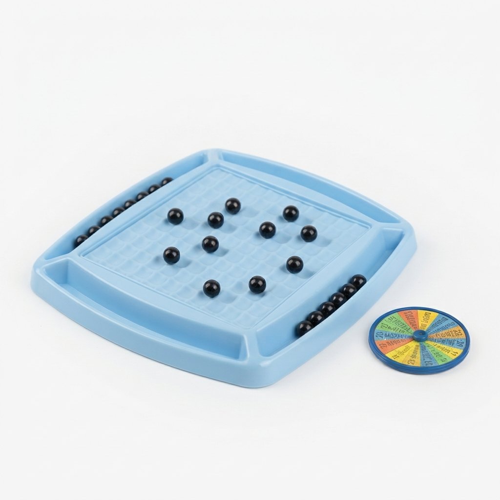 Magnetic Battle Chess Board Game with Spinner