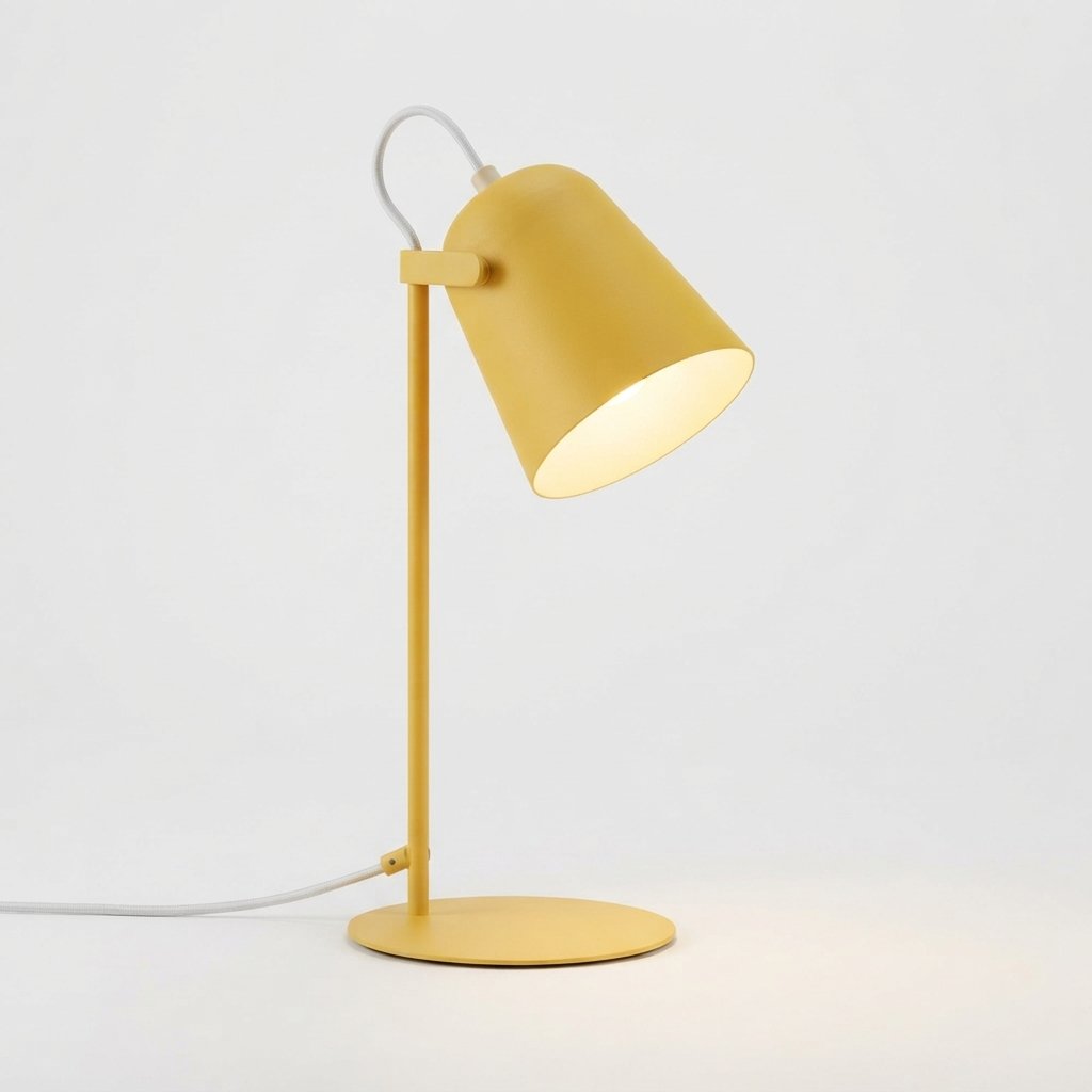 Metal Desk Lamp, Nordic Minimalist Style, LED Reading Light