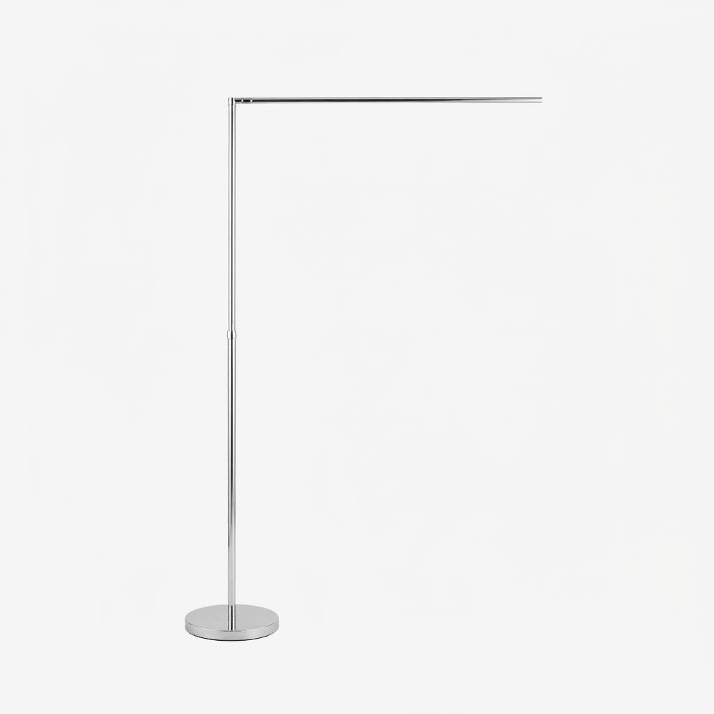 Minimalist LED Linear Floor Lamp with Adjustable Arm