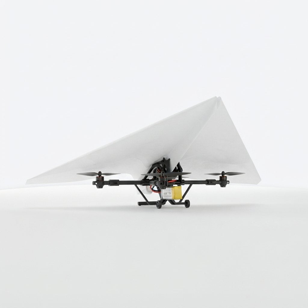 RC Paper Airplane with Gyroscope Stabilisation