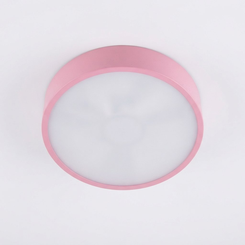 Round LED Ceiling Light for Kids' Rooms, 30 cm