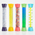 Sensory Motion Tubes – Liquid Glitter & Bubble Set