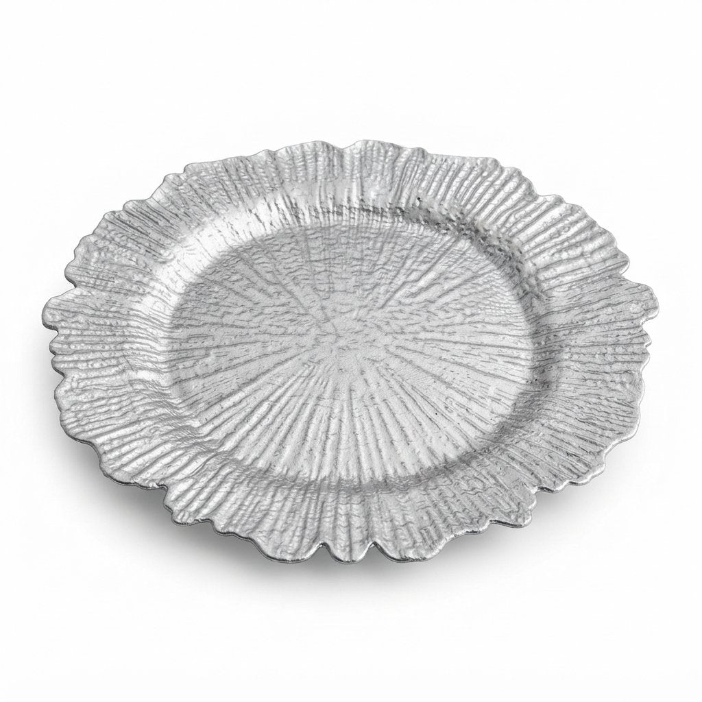 Silver Reef Charger Plates, 13 in – Set of 6