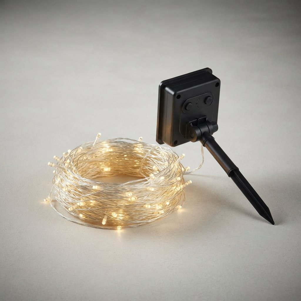 Solar String Lights – 100 LED, 17 m, Garden & Patio