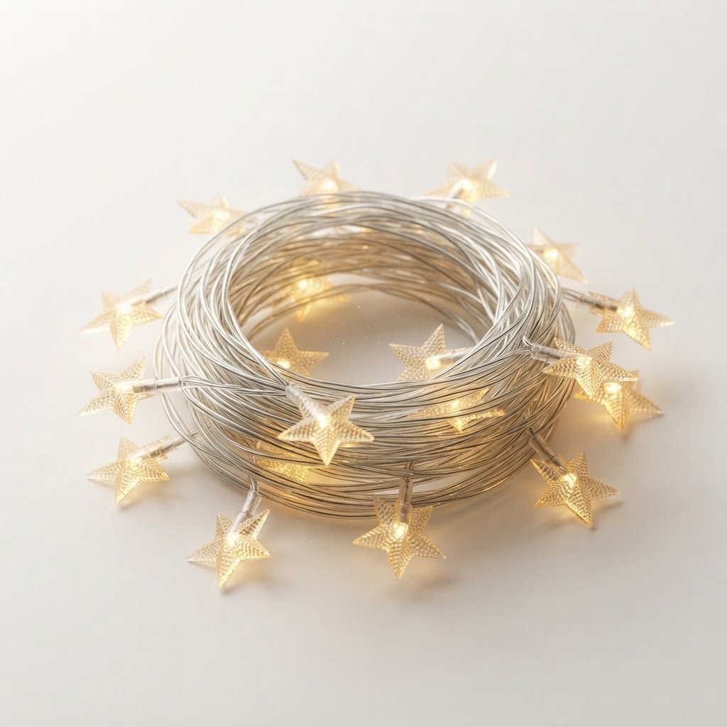 Star String Lights for Kids' Rooms, Battery Powered