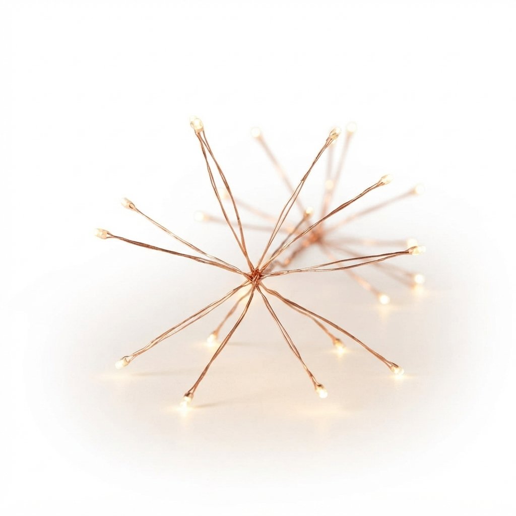 Starburst Fairy Lights, Warm White LED, Indoor & Outdoor