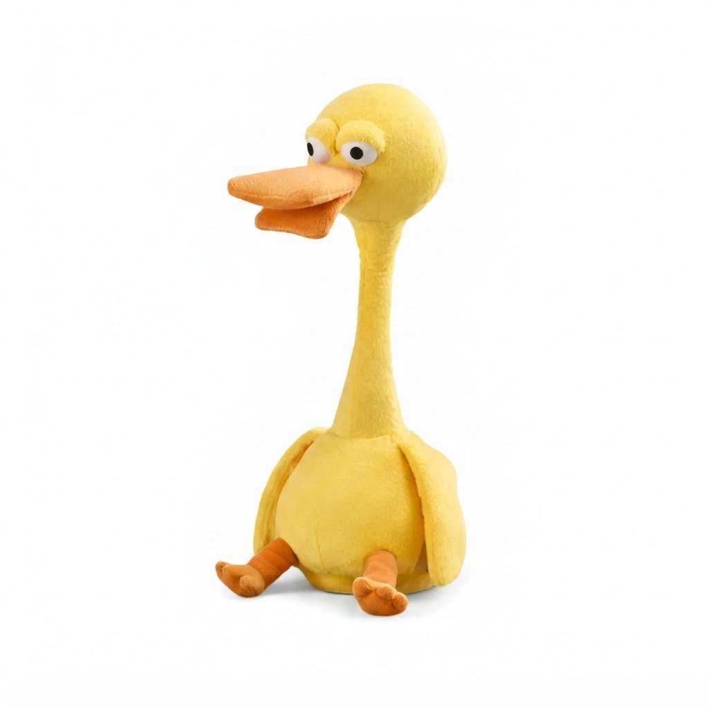 Talking Duck Plush Toy with Voice Mimicry and Music