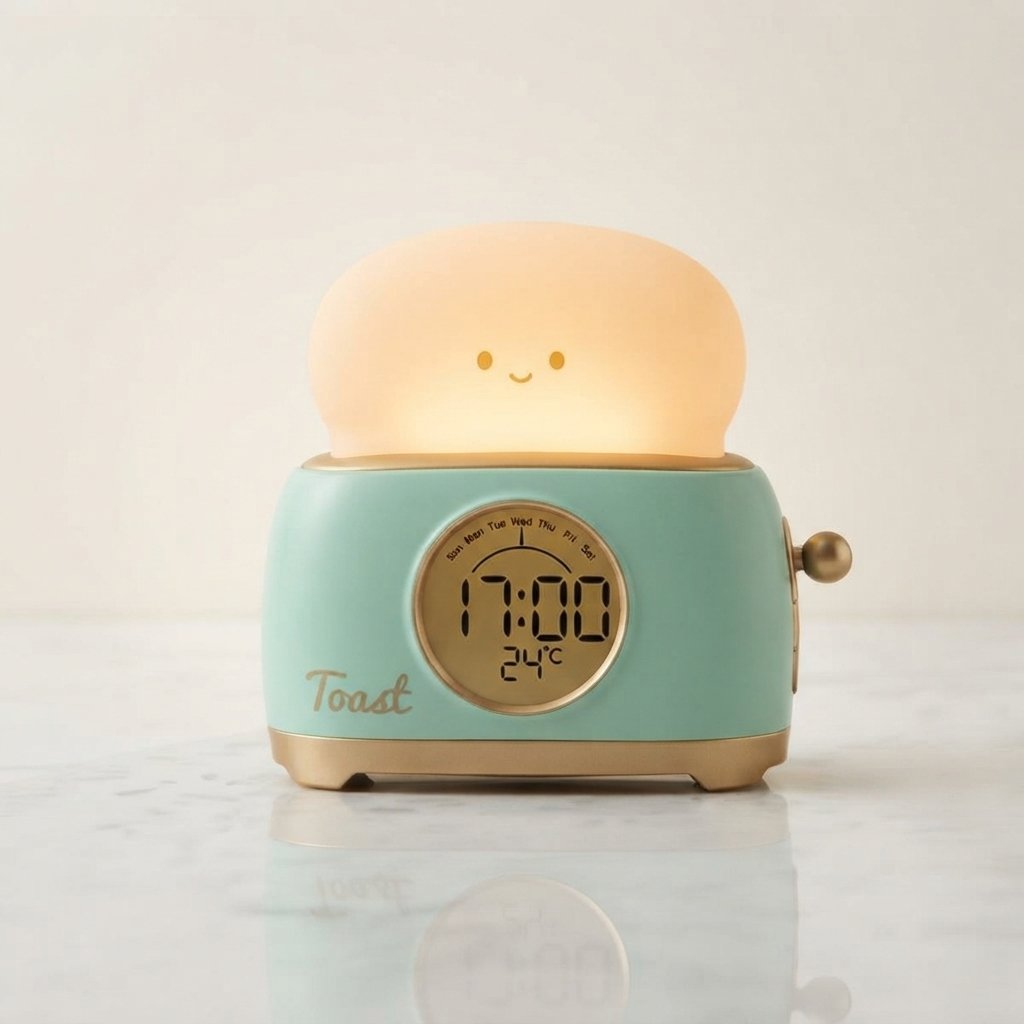 Toast Sunrise Alarm Clock with Night Light