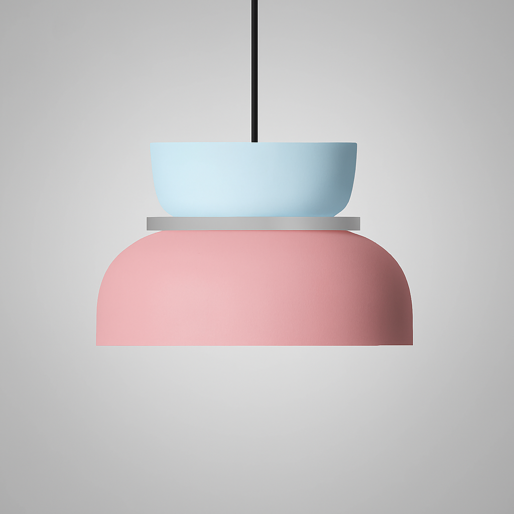 Macaron Acrylic Dome Pendant Light LED E27 12W