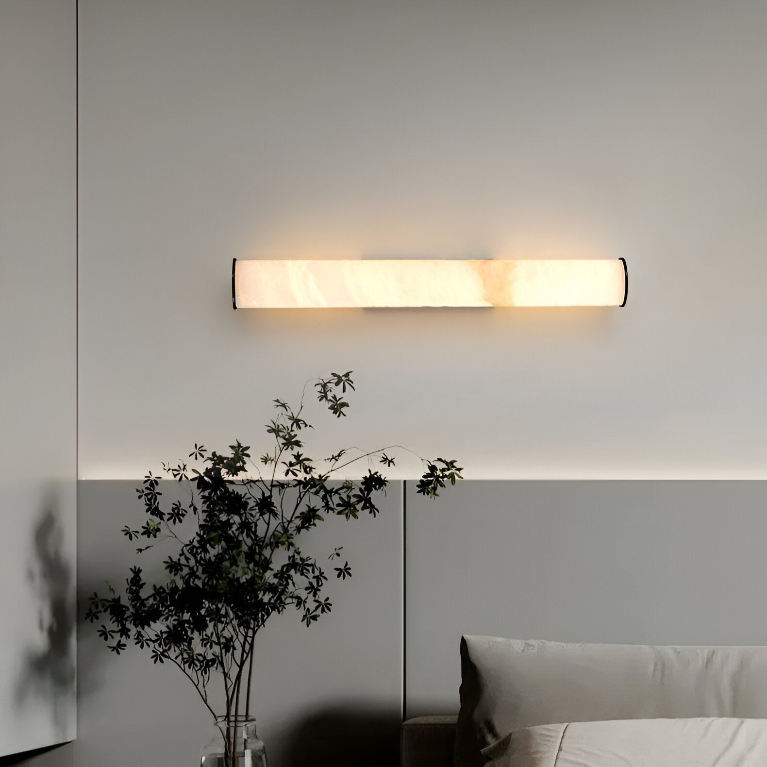 Copper Bedside Wall Sconce LED Warm White 14W