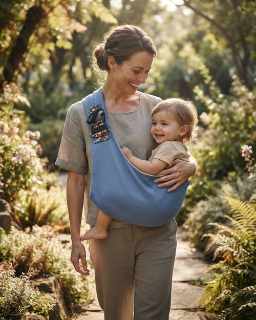 Adjustable Baby Sling Carrier – Lightweight & Breathable