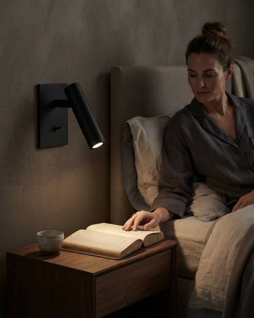 Adjustable LED Wall Sconce with Knob Switch, Warm White