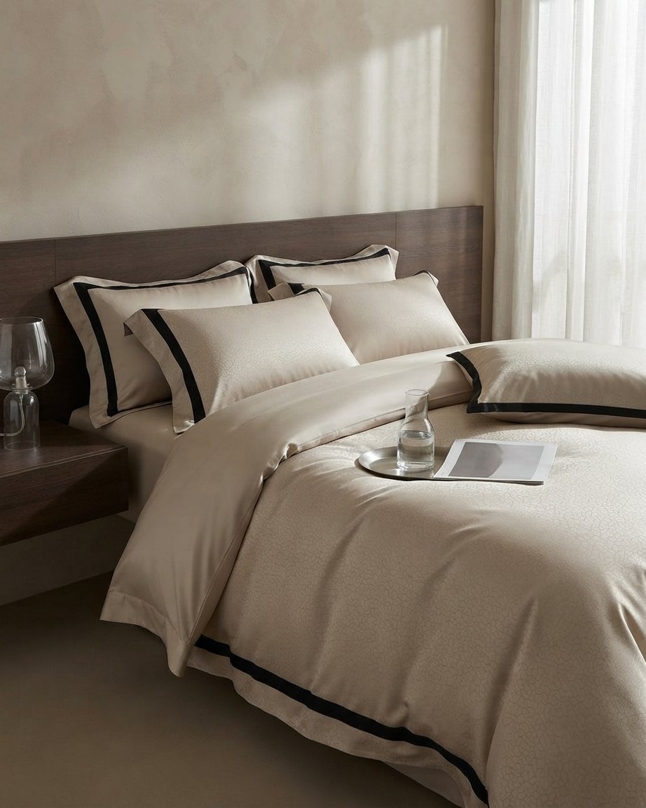 Egyptian Cotton Duvet Cover Set – Satin Weave
