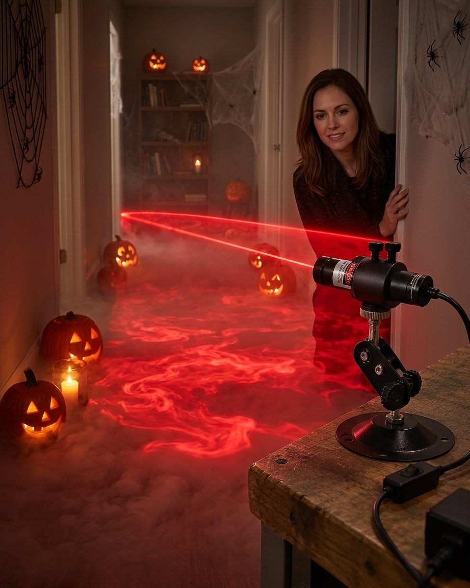Halloween Swamp Laser Line Light with Adjustable Mount and Inline Switch