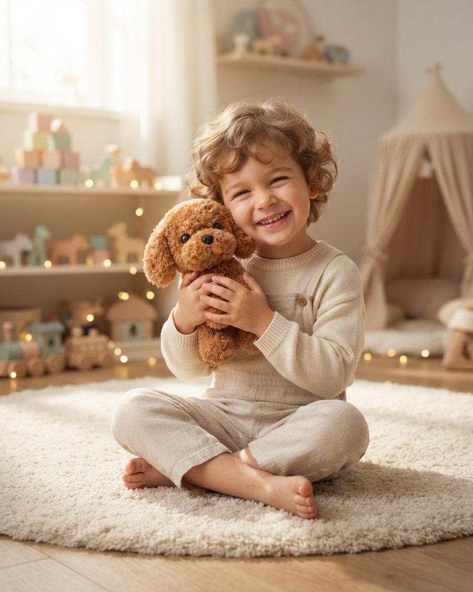 Interactive Plush Puppy Toy – Walking, Barking Dog