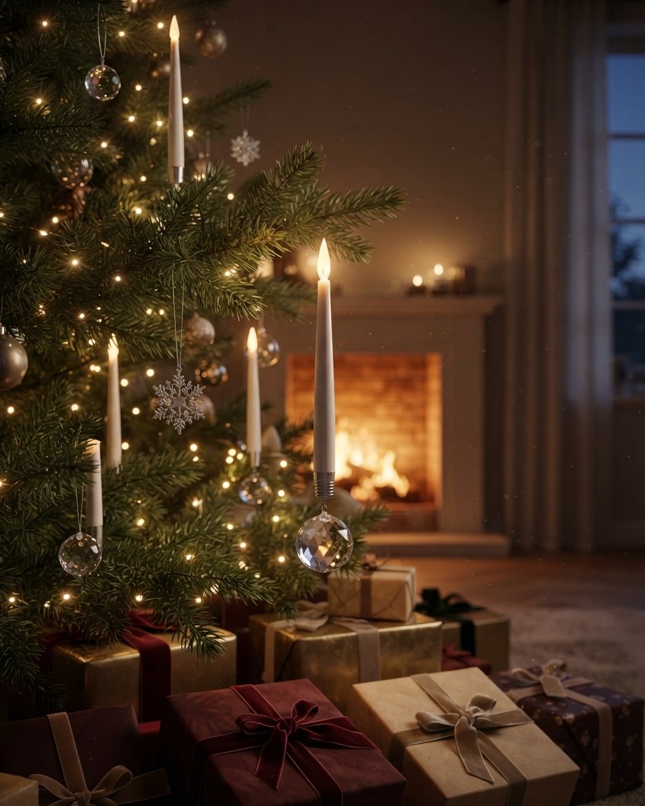 LED Christmas Tree Candles with Remote Control