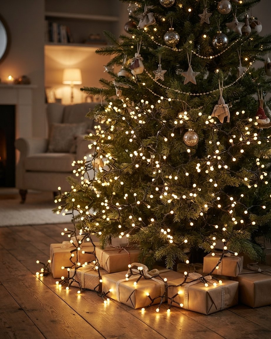 LED String Lights 300 LEDs, 8 Modes & Timer