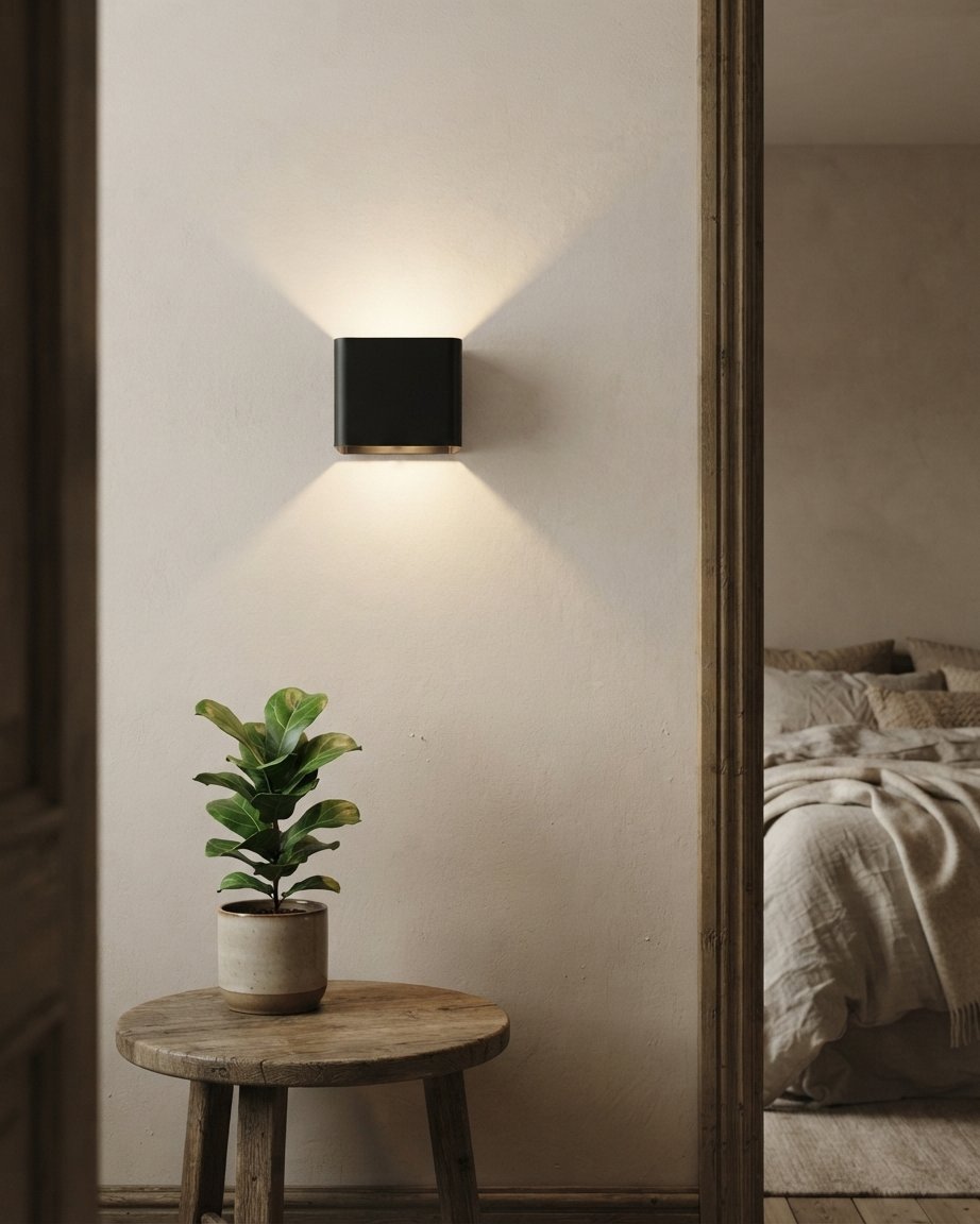 LED Wall Light, Rechargeable Battery, Dimmable Touch