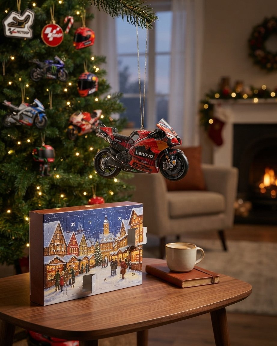 MotoGP Advent Calendar 2026 with 24 Ornament Surprises